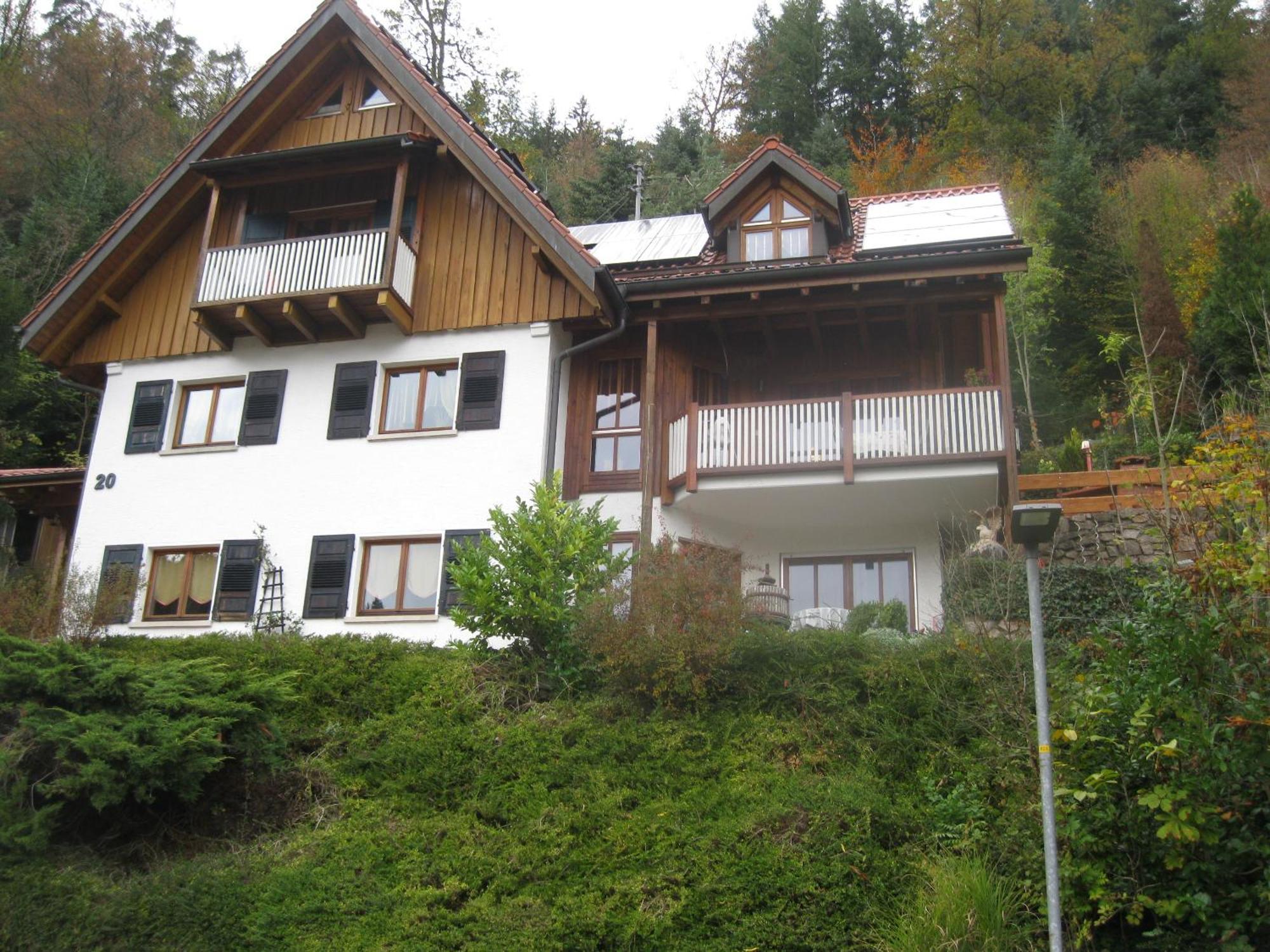 Urlaub Mit Blick Auf Schiltachs Fachwerkhaeuser Екстериор снимка