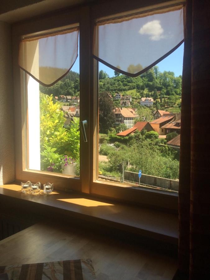 Urlaub Mit Blick Auf Schiltachs Fachwerkhaeuser Екстериор снимка